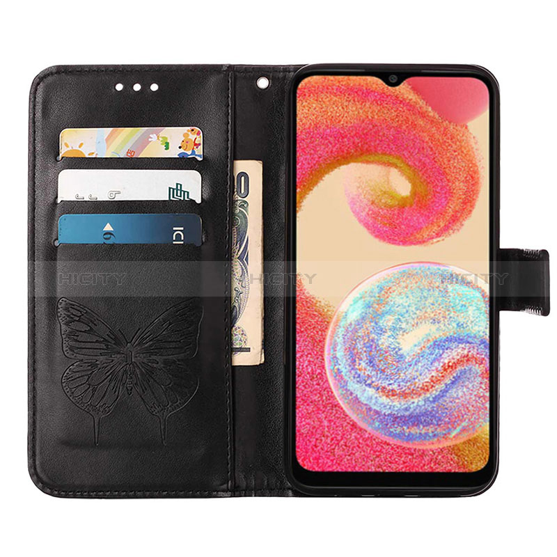 Coque Portefeuille Papillon Livre Cuir Etui Clapet YB1 pour Samsung Galaxy A04E Plus