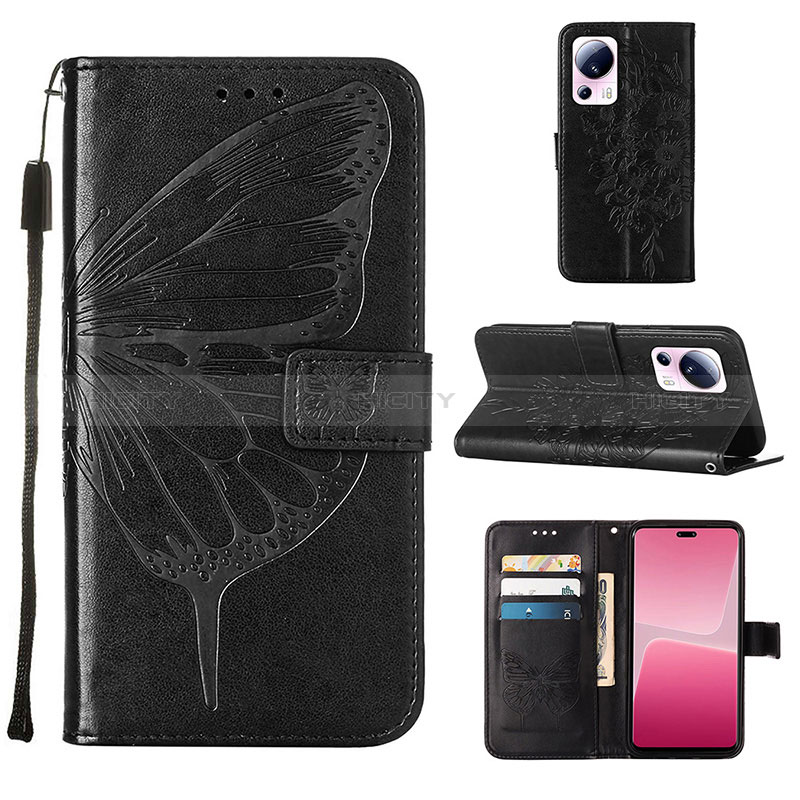 Coque Portefeuille Papillon Livre Cuir Etui Clapet YB1 pour Xiaomi Civi 2 5G Plus