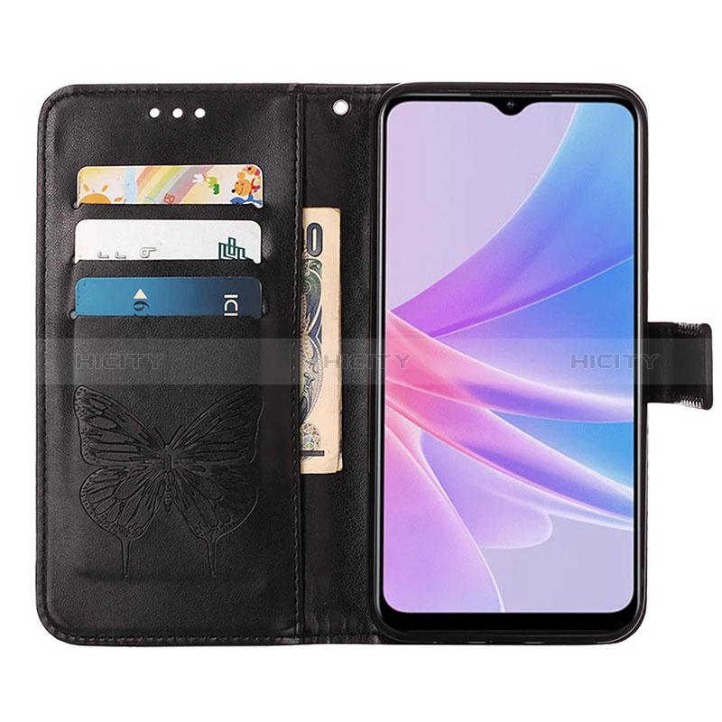 Coque Portefeuille Papillon Livre Cuir Etui Clapet YB2 pour Oppo A58 5G Plus