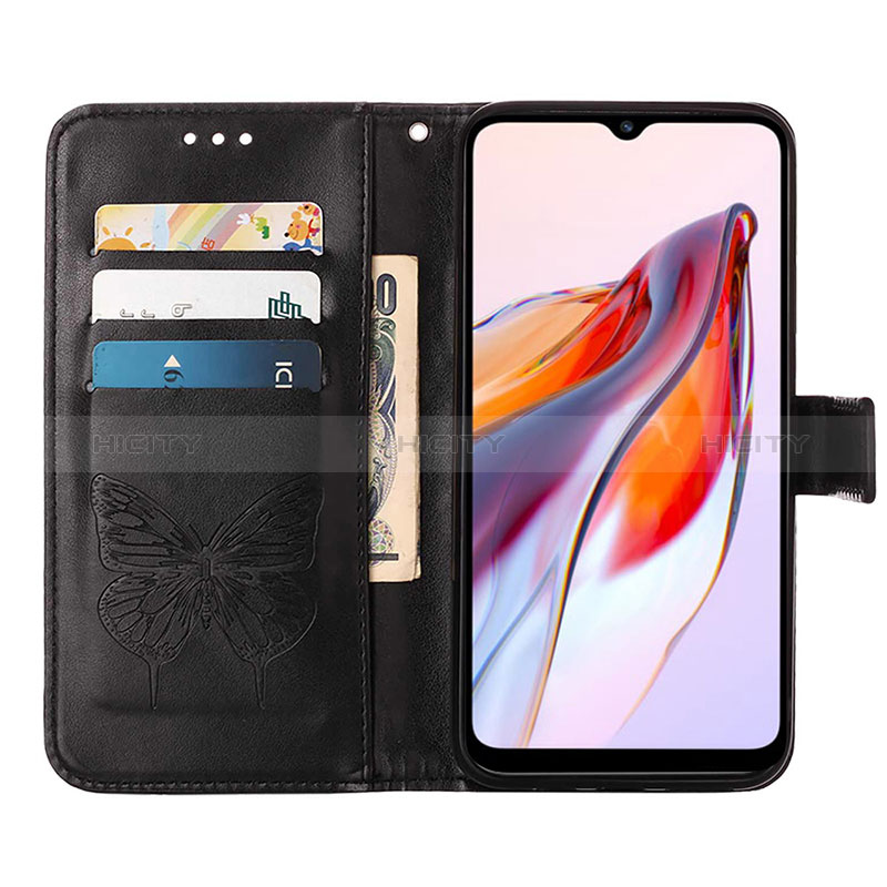 Coque Portefeuille Papillon Livre Cuir Etui Clapet YB2 pour Xiaomi Redmi 11A 4G Plus