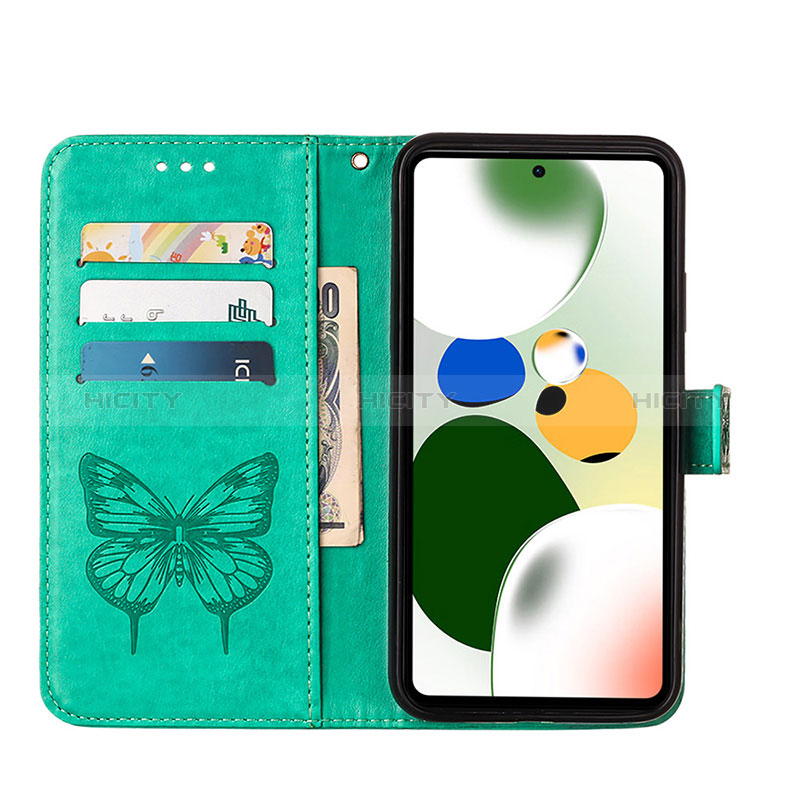 Coque Portefeuille Papillon Livre Cuir Etui Clapet YB2 pour Xiaomi Redmi Note 12 Pro Speed 5G Plus