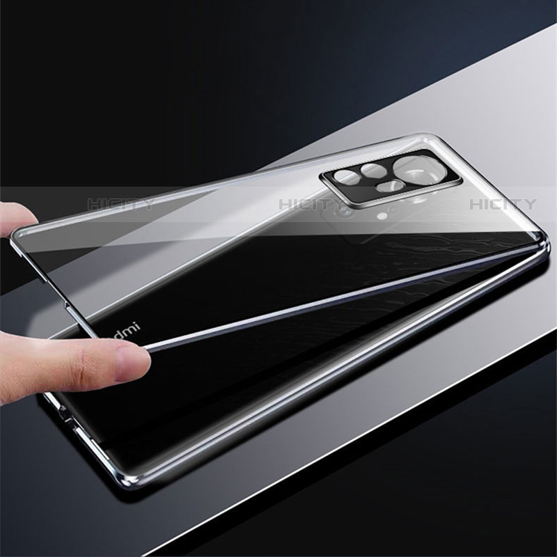 Coque Rebord Bumper Luxe Aluminum Metal Miroir 360 Degres Housse Etui Aimant M01 pour Xiaomi Mi 12S Pro 5G Plus