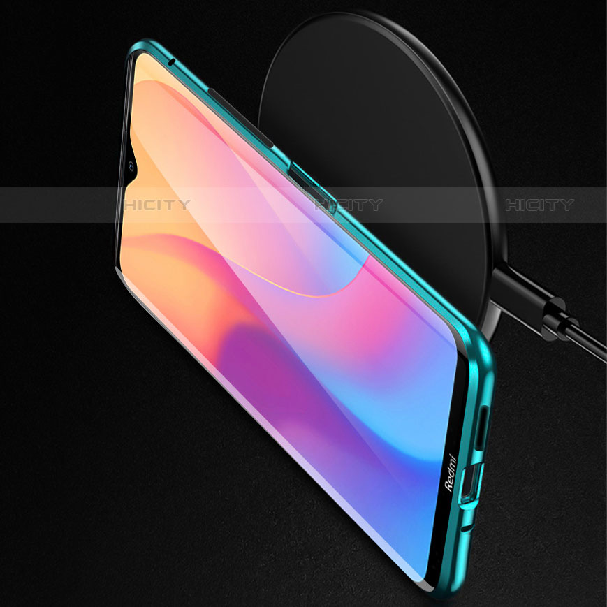 Coque Rebord Bumper Luxe Aluminum Metal Miroir 360 Degres Housse Etui Aimant M01 pour Xiaomi Redmi 8A Plus