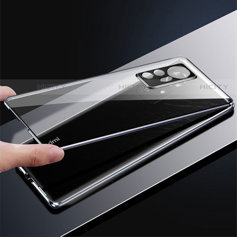Coque Rebord Bumper Luxe Aluminum Metal Miroir 360 Degres Housse Etui Aimant M02 pour Xiaomi Mi 12S Pro 5G Plus