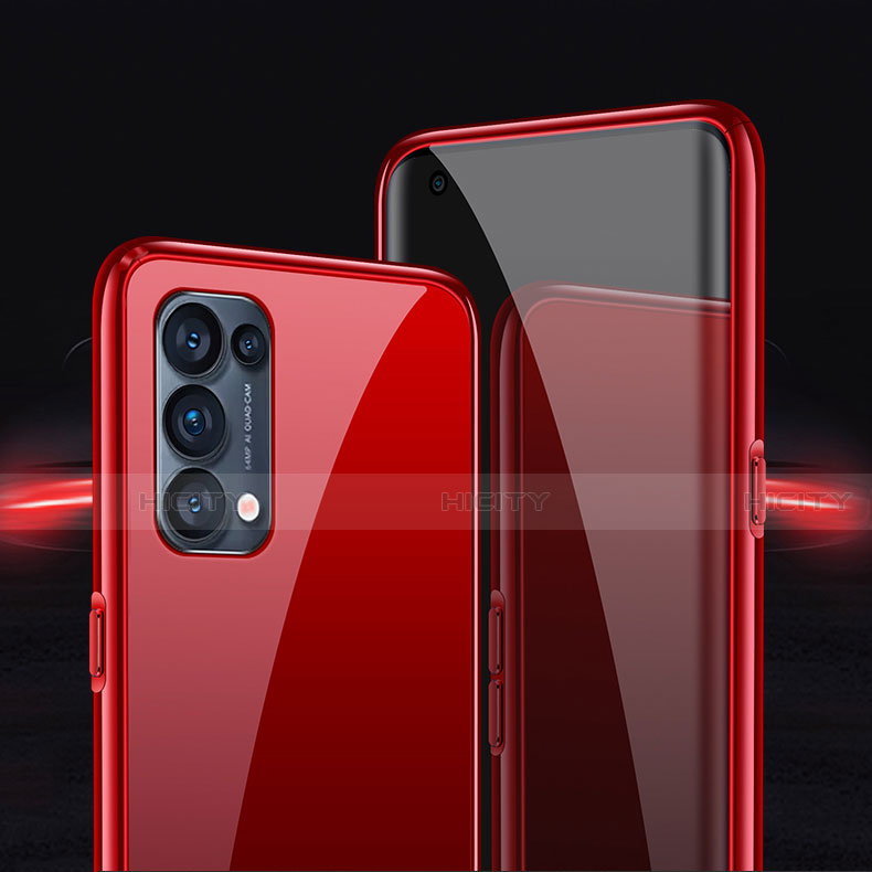 Coque Rebord Bumper Luxe Aluminum Metal Miroir 360 Degres Housse Etui Aimant M05 pour Oppo Find X3 Lite 5G Plus