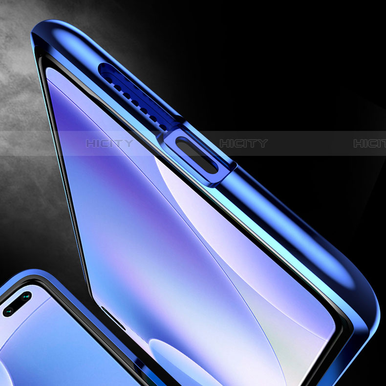 Coque Rebord Bumper Luxe Aluminum Metal Miroir 360 Degres Housse Etui Aimant M05 pour Xiaomi Poco X2 Plus