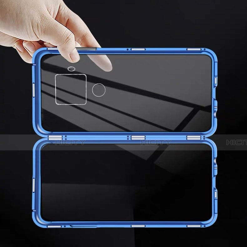 Coque Rebord Bumper Luxe Aluminum Metal Miroir 360 Degres Housse Etui Aimant M07 pour Huawei Mate 30 Lite Plus