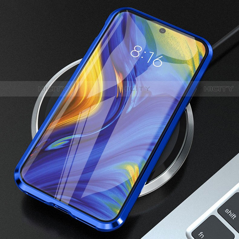 Coque Rebord Bumper Luxe Aluminum Metal Miroir 360 Degres Housse Etui Aimant M07 pour Samsung Galaxy Note 10 5G Plus