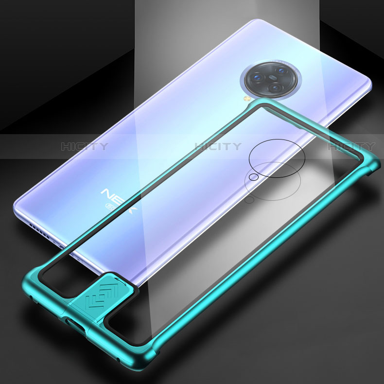 Coque Rebord Bumper Luxe Aluminum Metal Miroir 360 Degres Housse Etui Aimant M07 pour Vivo Nex 3S Plus