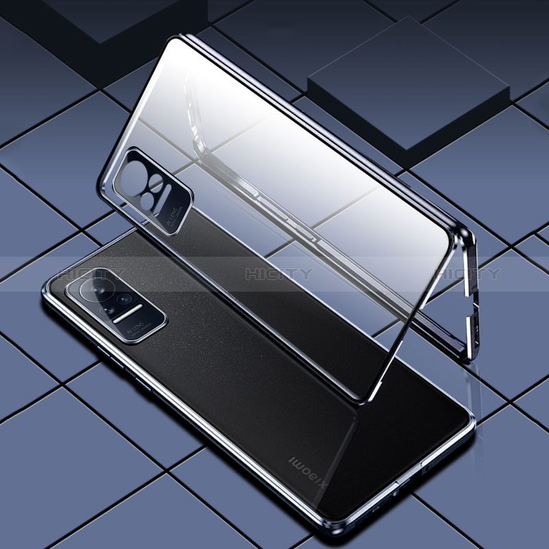 Coque Rebord Bumper Luxe Aluminum Metal Miroir 360 Degres Housse Etui Aimant P01 pour Xiaomi Civi 1S 5G Plus