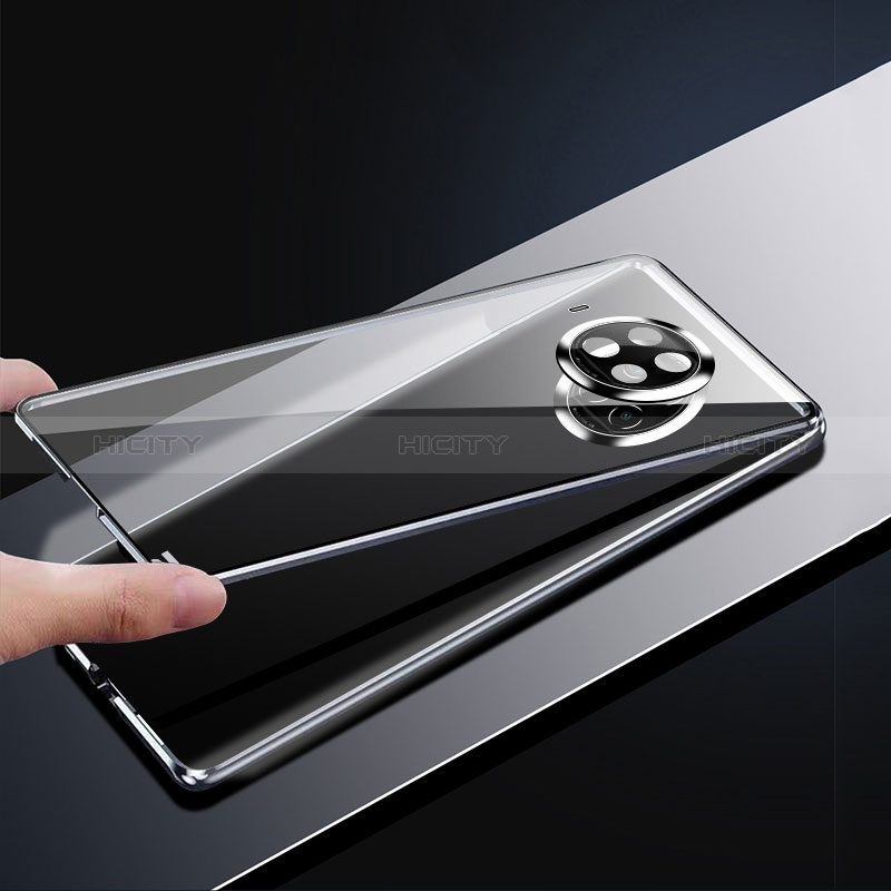 Coque Rebord Bumper Luxe Aluminum Metal Miroir 360 Degres Housse Etui Aimant P01 pour Xiaomi Mi 10i 5G Plus