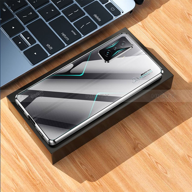 Coque Rebord Bumper Luxe Aluminum Metal Miroir 360 Degres Housse Etui Aimant P01 pour Xiaomi Poco F4 GT 5G Plus