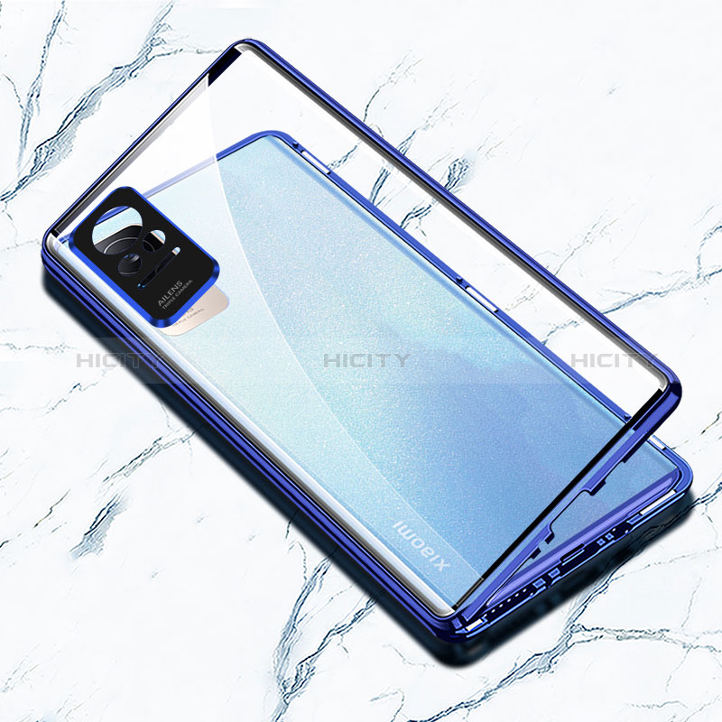 Coque Rebord Bumper Luxe Aluminum Metal Miroir 360 Degres Housse Etui Aimant P02 pour Xiaomi Civi 1S 5G Plus