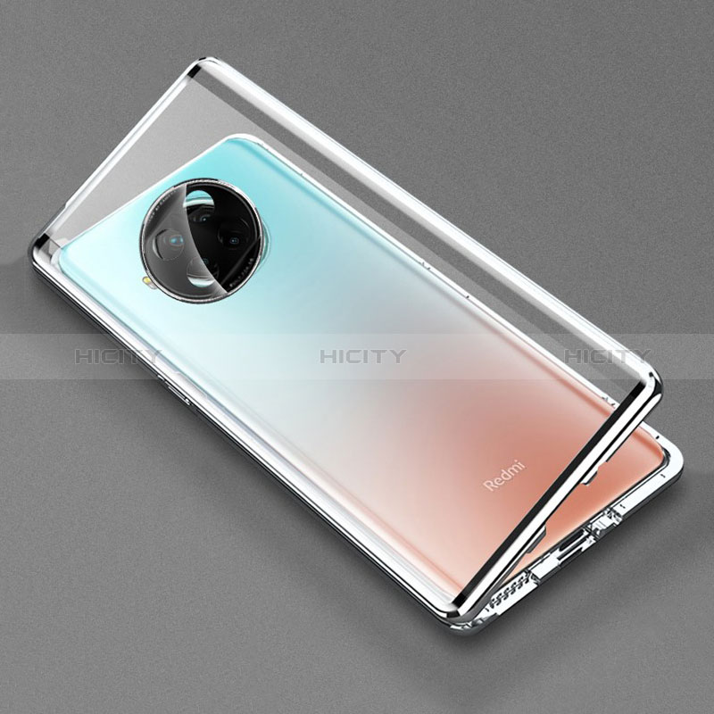 Coque Rebord Bumper Luxe Aluminum Metal Miroir 360 Degres Housse Etui Aimant P02 pour Xiaomi Mi 10i 5G Plus