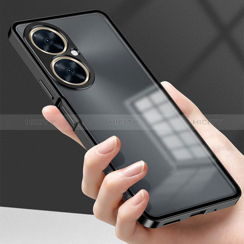 Coque Rebord Bumper Luxe Aluminum Metal Miroir 360 Degres Housse Etui Aimant pour OnePlus Nord CE 3 5G Plus