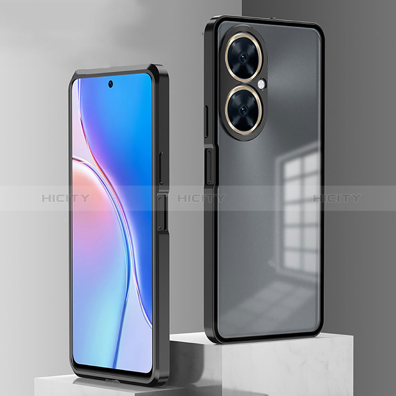 Coque Rebord Bumper Luxe Aluminum Metal Miroir 360 Degres Housse Etui Aimant pour OnePlus Nord CE 3 Lite 5G Plus