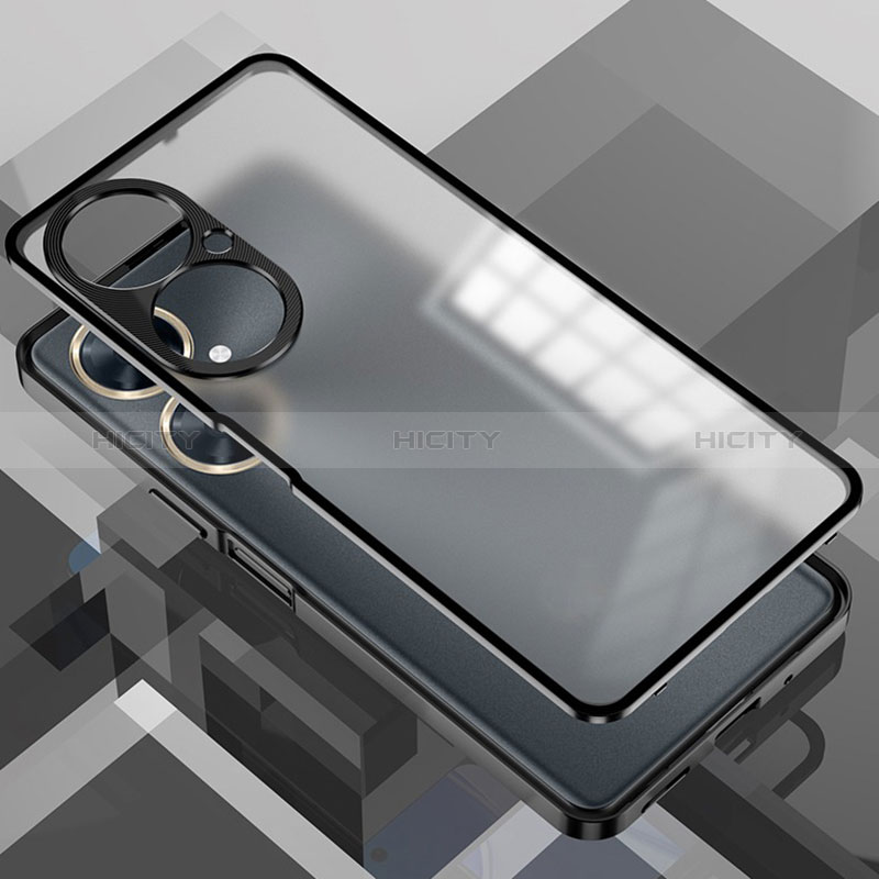 Coque Rebord Bumper Luxe Aluminum Metal Miroir 360 Degres Housse Etui Aimant pour OnePlus Nord CE 3 Lite 5G Plus