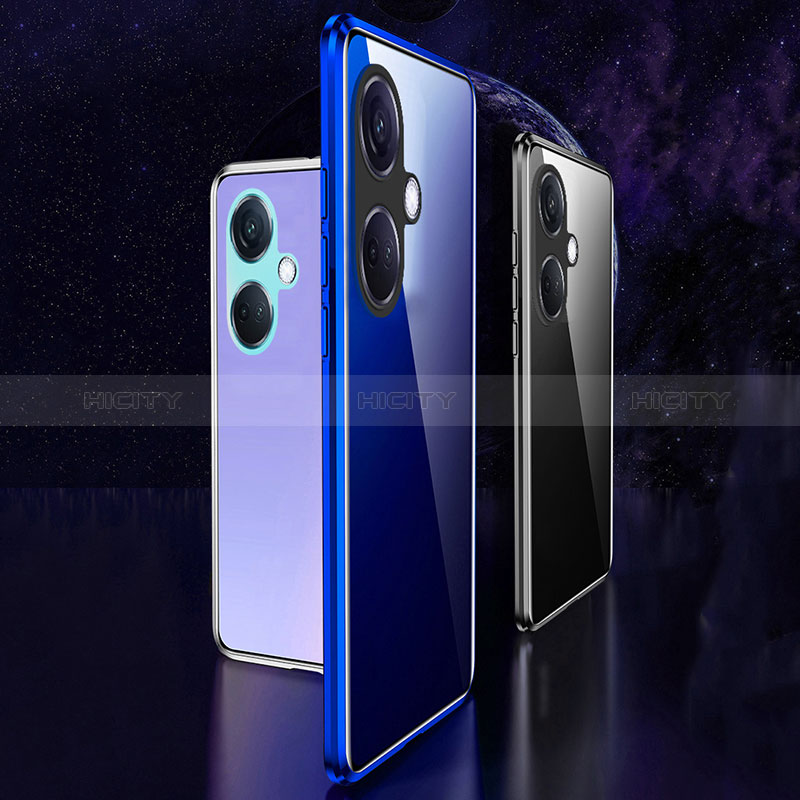 Coque Rebord Bumper Luxe Aluminum Metal Miroir 360 Degres Housse Etui Aimant pour Oppo K11 5G Plus