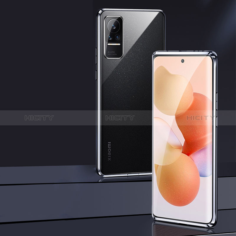 Coque Rebord Bumper Luxe Aluminum Metal Miroir 360 Degres Housse Etui Aimant pour Xiaomi Civi 1S 5G Plus