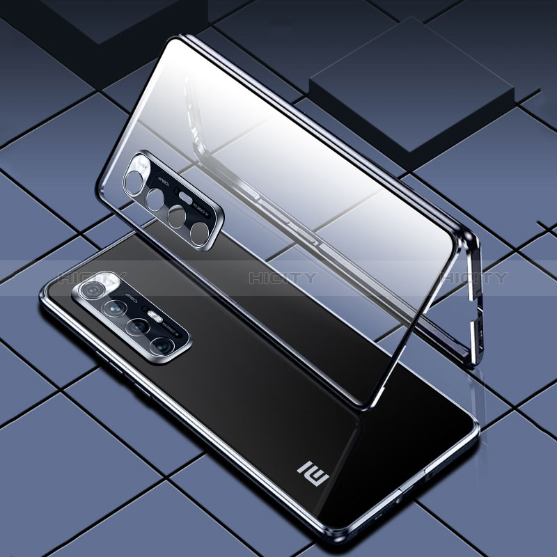 Coque Rebord Bumper Luxe Aluminum Metal Miroir 360 Degres Housse Etui Aimant pour Xiaomi Mi 10S 5G Plus