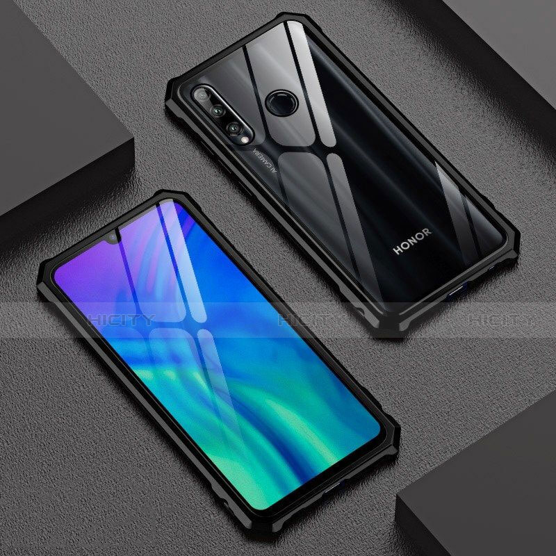 Coque Rebord Bumper Luxe Aluminum Metal Miroir 360 Degres Housse Etui Aimant T03 pour Huawei P Smart+ Plus (2019) Plus