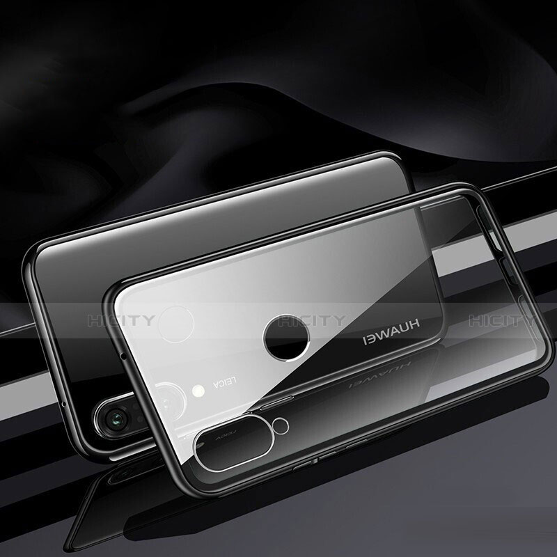 Coque Rebord Bumper Luxe Aluminum Metal Miroir 360 Degres Housse Etui Aimant T04 pour Huawei P30 Lite XL Plus