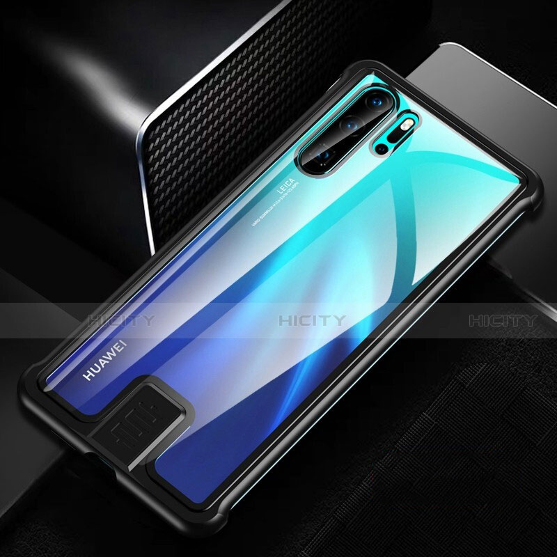 Coque Rebord Bumper Luxe Aluminum Metal Miroir 360 Degres Housse Etui Aimant T04 pour Huawei P30 Pro New Edition Plus