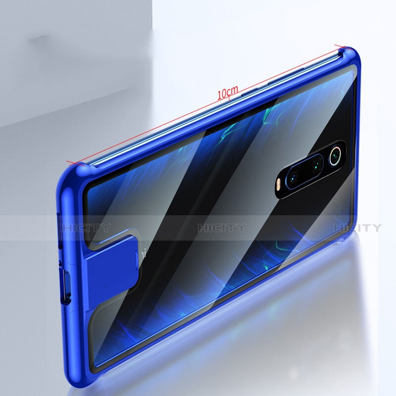 Coque Rebord Bumper Luxe Aluminum Metal Miroir 360 Degres Housse Etui Aimant T05 pour Xiaomi Redmi K20 Plus