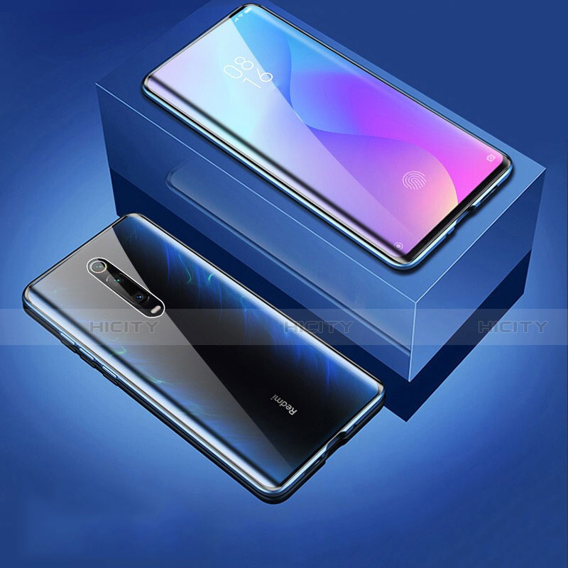 Coque Rebord Bumper Luxe Aluminum Metal Miroir 360 Degres Housse Etui Aimant T06 pour Xiaomi Mi 9T Plus