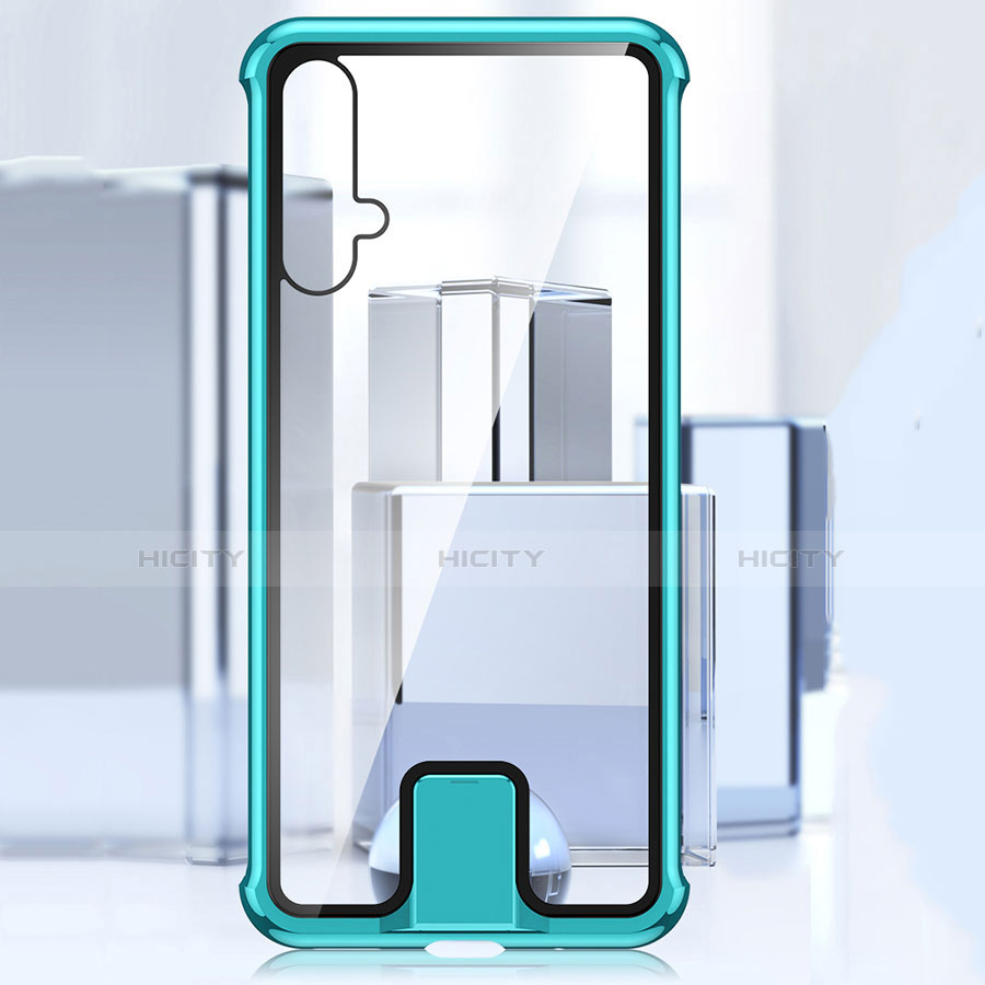 Coque Rebord Bumper Luxe Aluminum Metal Miroir 360 Degres Housse Etui Aimant T07 pour Huawei Honor 20S Plus