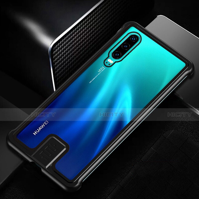 Coque Rebord Bumper Luxe Aluminum Metal Miroir 360 Degres Housse Etui Aimant T11 pour Huawei P30 Plus