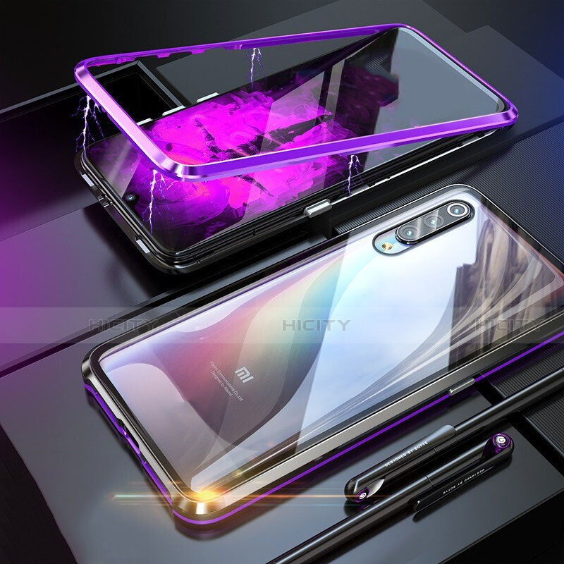 Coque Rebord Bumper Luxe Aluminum Metal Miroir 360 Degres Housse Etui M01 pour Xiaomi Mi 9 Plus