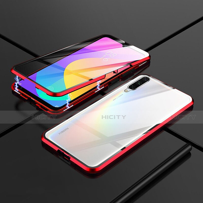 Coque Rebord Bumper Luxe Aluminum Metal Miroir 360 Degres Housse Etui M01 pour Xiaomi Mi A3 Plus