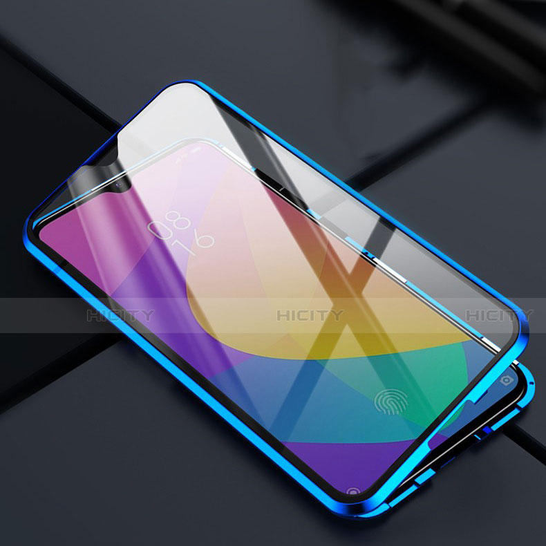 Coque Rebord Bumper Luxe Aluminum Metal Miroir 360 Degres Housse Etui M01 pour Xiaomi Mi A3 Plus