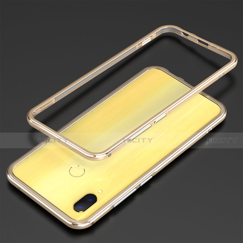 Coque Rebord Bumper Luxe Aluminum Metal Miroir 360 Degres Housse Etui pour Huawei Nova 3i Plus