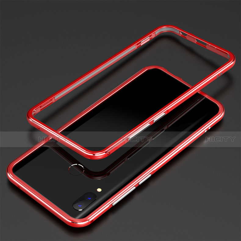 Coque Rebord Bumper Luxe Aluminum Metal Miroir 360 Degres Housse Etui pour Huawei Nova 3i Plus