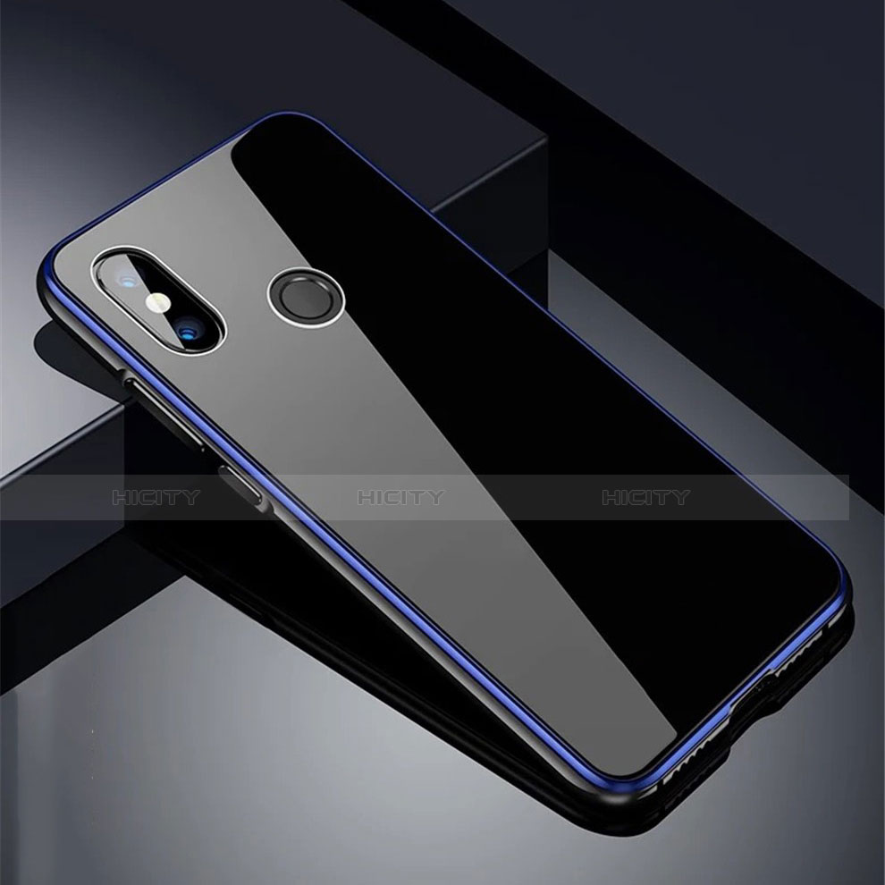 Coque Rebord Bumper Luxe Aluminum Metal Miroir 360 Degres Housse Etui pour Xiaomi Mi 8 Plus