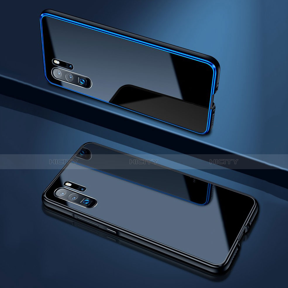 Coque Rebord Bumper Luxe Aluminum Metal Miroir Housse Etui M03 pour Huawei P30 Pro New Edition Plus