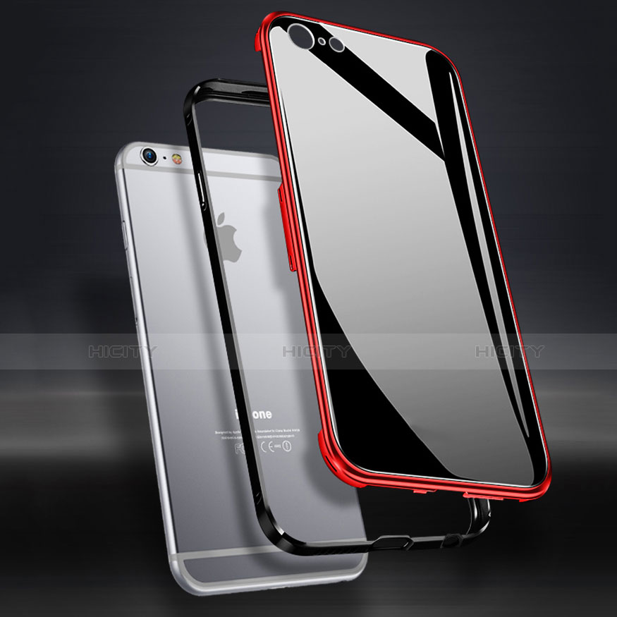 Coque Rebord Bumper Luxe Aluminum Metal Miroir Housse Etui pour Apple iPhone 6 Plus Plus