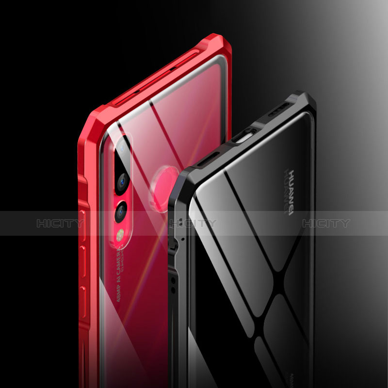 Coque Rebord Bumper Luxe Aluminum Metal Miroir Housse Etui pour Huawei Nova 4 Plus