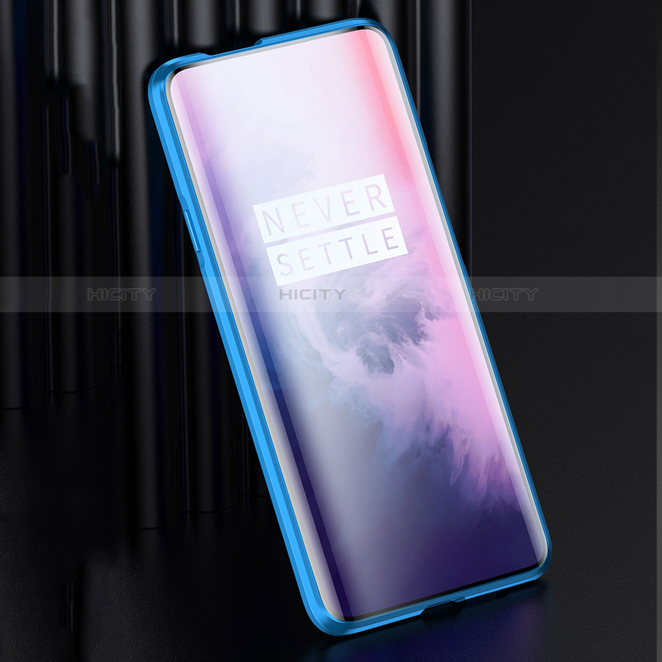 Coque Rebord Bumper Luxe Aluminum Metal Miroir Housse Etui pour OnePlus 7 Pro Plus