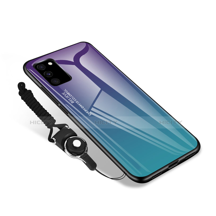 Coque Rebord Contour Silicone et Vitre Miroir Housse Etui M01 pour Samsung Galaxy S20 FE 5G Violet Plus