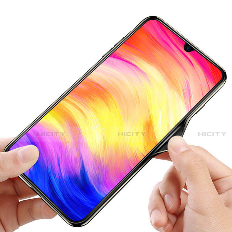 Coque Rebord Contour Silicone et Vitre Miroir Housse Etui M03 pour Xiaomi Redmi Note 7 Pro Plus