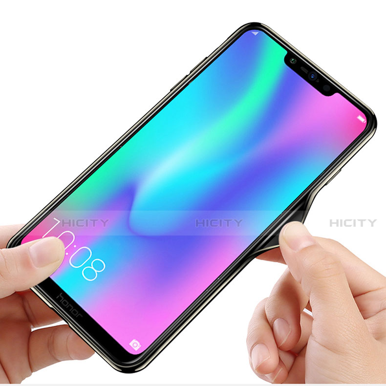 Coque Rebord Contour Silicone et Vitre Miroir Housse Etui M04 pour Huawei Y9 (2019) Plus