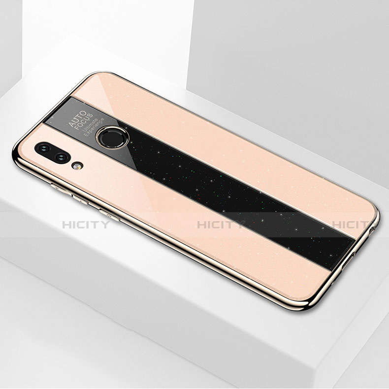 Coque Rebord Contour Silicone et Vitre Miroir Housse Etui pour Huawei Honor View 10 Lite Or Plus