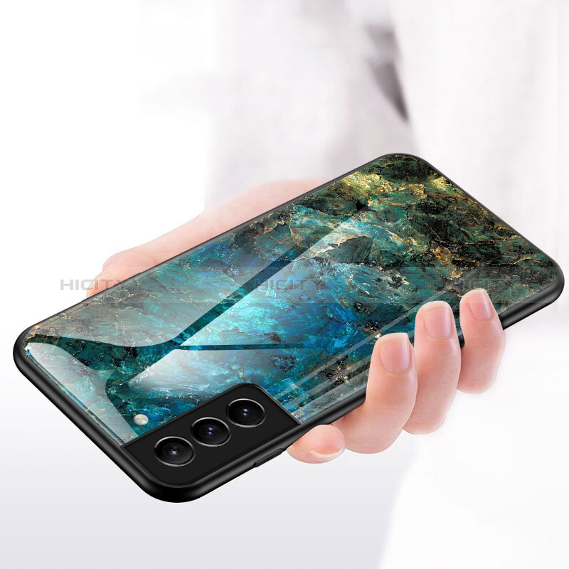 Coque Rebord Contour Silicone et Vitre Miroir Housse Etui pour Samsung Galaxy S24 Plus 5G Plus