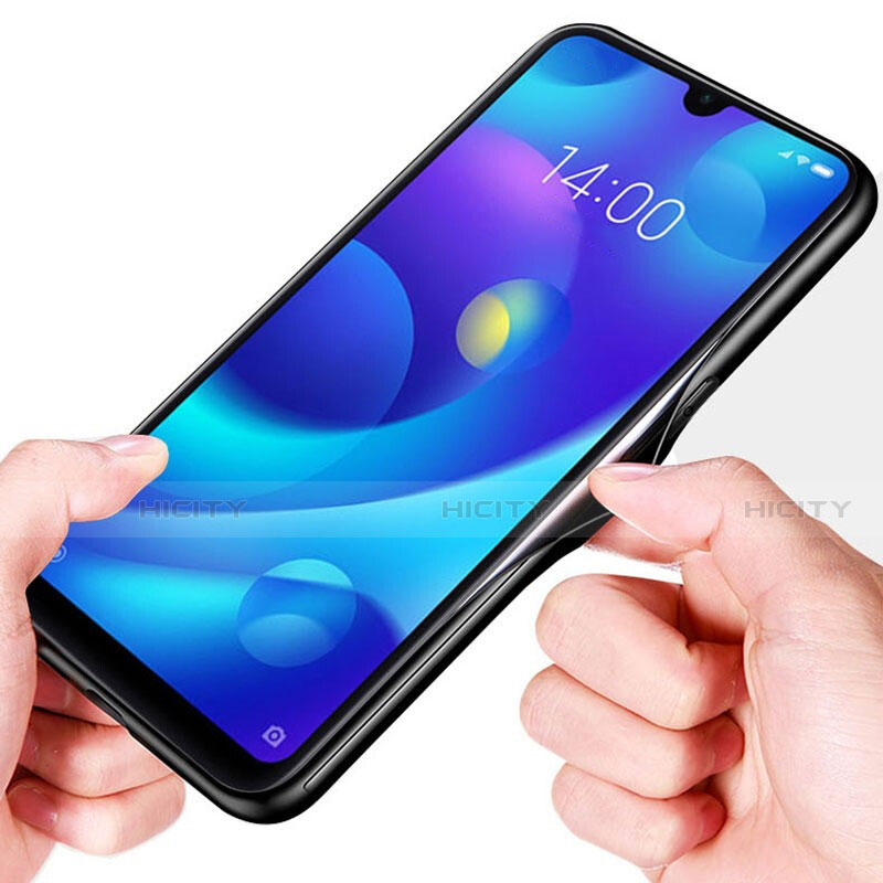 Coque Rebord Contour Silicone et Vitre Miroir Housse Etui pour Xiaomi Mi A3 Plus