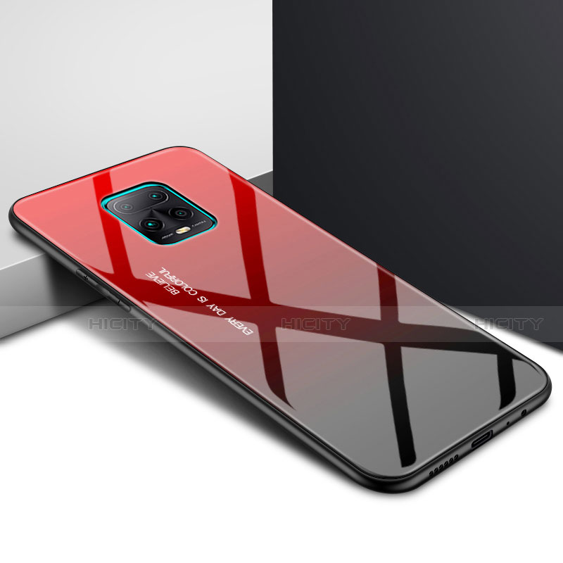 Coque Rebord Contour Silicone et Vitre Miroir Housse Etui pour Xiaomi Redmi 10X Pro 5G Plus