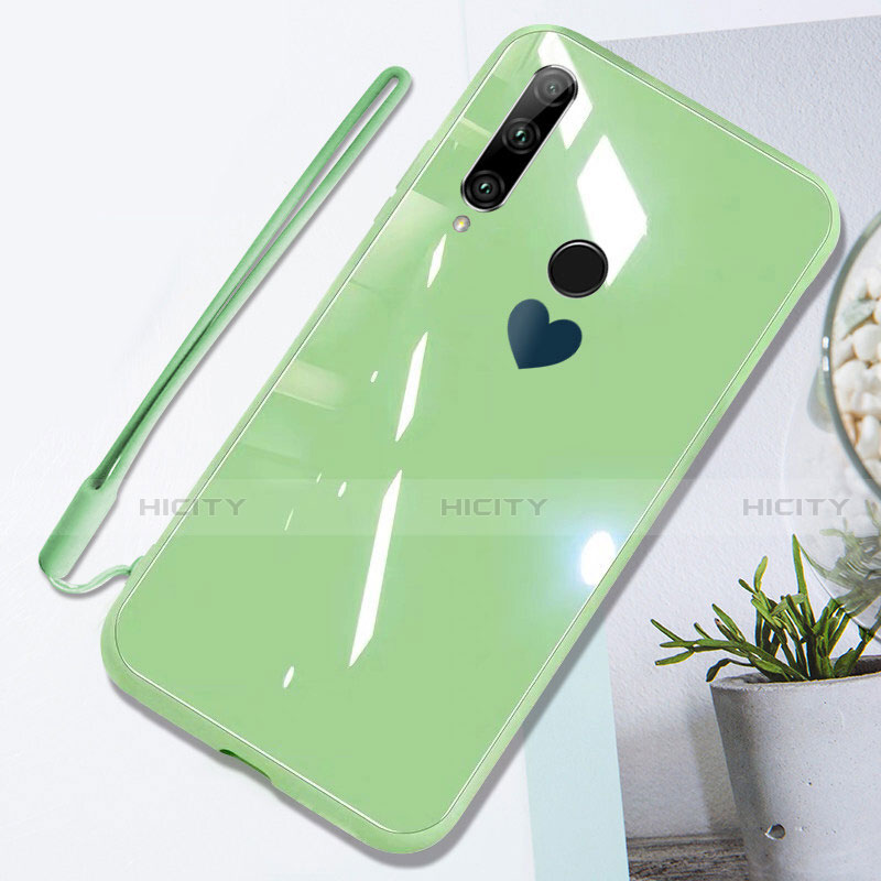 Coque Rebord Contour Silicone et Vitre Miroir Housse Etui T01 pour Huawei Honor 20 Lite Vert Plus