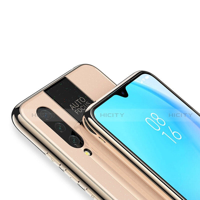 Coque Rebord Contour Silicone et Vitre Miroir Housse Etui T01 pour Xiaomi Mi A3 Plus